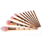 Rose Gold Brushes Set